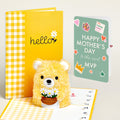 Daisy Greetings Mother's Day Plushpop Card and The real MVP Sentiment Set