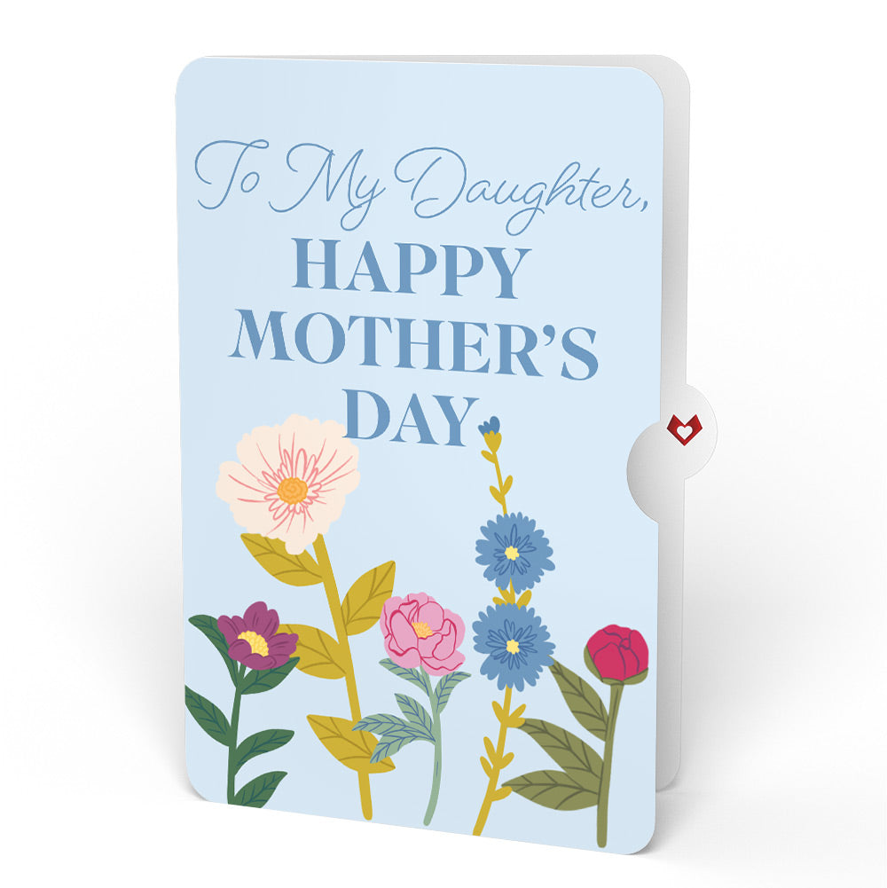Sweetest Mom Hummingbird Mother's Day Pop-Up Card and Sentiment Set for Daughter