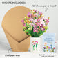 Orchid Mother's Day Bouquet and Sentiment Set for Sister