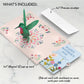 Sweetest Mom Hummingbird Mother's Day Pop-Up Card and Sentiment Set for Grandma