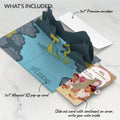 Dad You're a Legend Loch Ness Monster Birthday Pop-Up Card and Time to Party Sentiment Set