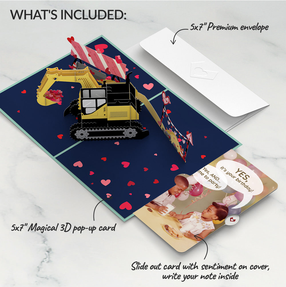 I Dig You Birthday Pop-Up Card and Time to Party Sentiment Set