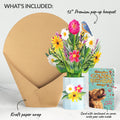 Black-Eyed Susan Birthday Bouquet and Golden Energy Sentiment Set
