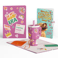Mom Era Tumbler Birthday Pop-Up Card and Golden Energy Sentiment Set
