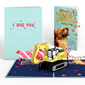I Dig You Birthday Pop-Up Card and Golden Energy Sentiment Set