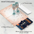 Champagne Toast Birthday Pop-Up Card and Surprise Skeleton Sentiment Set