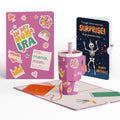 Mom Era Tumbler Birthday Pop-Up Card and Surprise Skeleton Sentiment Set