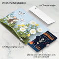 Field Mouse in the Flowers Birthday Pop-Up Card and Surprise Skeleton Sentiment Set