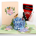 Hydrangea Butterflies Birthday Pop-Up Card and Epic Reel Sentiment Set