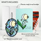 Shine Bright Twilight Bloom Birthday Suncatcher Card and Epic Reel Sentiment Set