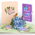 Hydrangea Butterflies Birthday Pop-Up Card and IN & OUT Sentiment Set