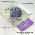 Hydrangea Butterflies Birthday Pop-Up Card and IN & OUT Sentiment Set