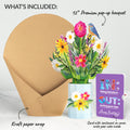 Black-Eyed Susan Birthday Bouquet and IN & OUT Sentiment Set