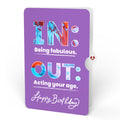 Wisteria Birthday Bouquet and IN & OUT Sentiment Set