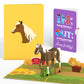 Horse Birthday Pop-Up Card and IN & OUT Sentiment Set