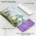 Field Mouse in the Flowers Birthday Pop-Up Card and IN & OUT Sentiment Set