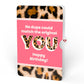 Cheerful Tulips Birthday Bouquet and The original YOU Sentiment Set
