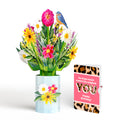 Black-Eyed Susan Birthday Bouquet and The original YOU Sentiment Set