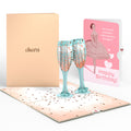 Champagne Toast Birthday Pop-Up Card and Dancing Through Life Sentiment Set