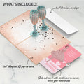 Champagne Toast Birthday Pop-Up Card and Dancing Through Life Sentiment Set