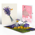 Lavender Bicycle Birthday Pop-Up Card and Dancing Through Life Sentiment Set