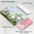 Field Mouse in the Flowers Birthday Pop-Up Card and Dancing Through Life Sentiment Set