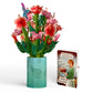 Hibiscus Birthday Bouquet and More Cake More Awesome Sentiment Set