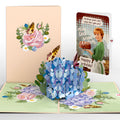 Hydrangea Butterflies Birthday Pop-Up Card and More Cake More Awesome Sentiment Set