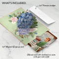Hydrangea Butterflies Birthday Pop-Up Card and More Cake More Awesome Sentiment Set