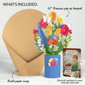 Wildflower Birthday Bouquet and More Cake More Awesome Sentiment Set