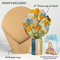 Spring Joy Birthday Bouquet and Happy Hamster Sentiment Set