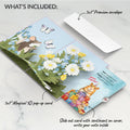 Field Mouse in the Flowers Birthday Pop-Up Card and Happy Hamster Sentiment Set