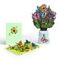 Just Because Butterfly Pop-Up Card & Suncatcher Bouquet Bundle