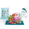 Coral Reef Wonders Congratulations Pop-Up Card and Sentiment Set