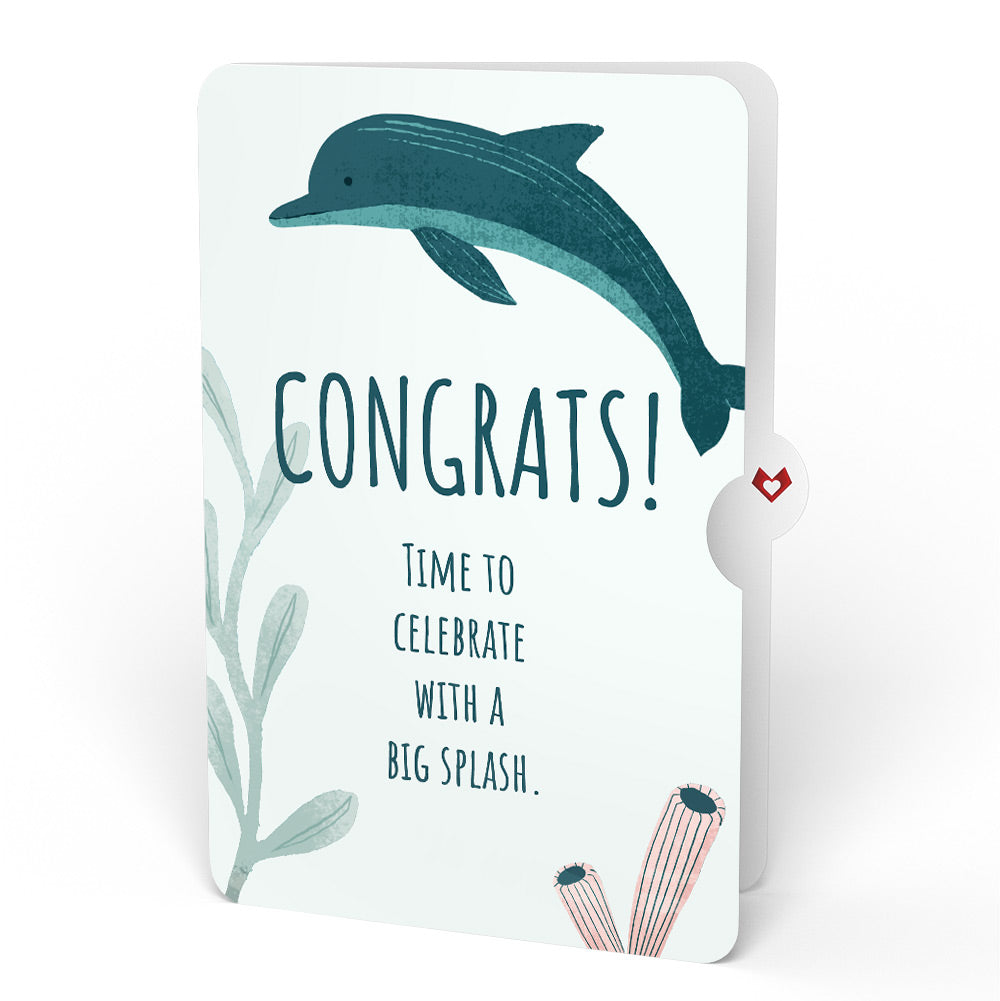 Coral Reef Wonders Congratulations Pop-Up Card and Sentiment Set
