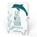 Playful Dolphins Get Well Soon Pop-Up Card and Sentiment Set