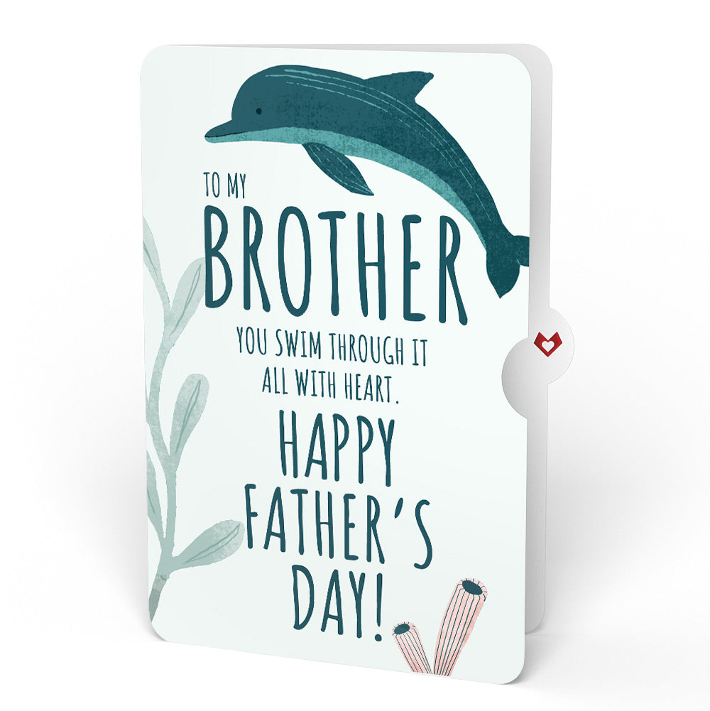Coral Reef Wonders Father’s Day Pop-Up Card and Sentiment Set for Brother