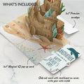 Seaside Sandcastle Father’s Day Pop-Up Card and Sentiment Set for Grandfather