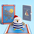 'Ahoy There' Congratulations Plushpop Card and Sentiment Set