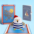 'Ahoy There' Wedding Plushpop Card and Sentiment Set