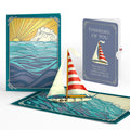 Sailboat on the Horizon Thinking of You Pop-Up Card and Sentiment Set