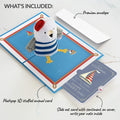 'Ahoy There' Father's Day Plushpop Card and Sentiment Set for Stepdad
