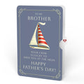 Sailboat on the Horizon Father's Day Pop-Up Card and Sentiment Set for Brother