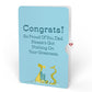 Dad You're a Legend Loch Ness Monster Congratulations Pop-Up Card and Sentiment Set