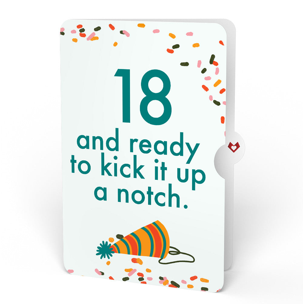 Fired Up for Your Birthday Dragon Pop-Up Card and 18th Kick It Up Sentiment Set