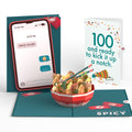 Send Noods Spicy Birthday Pop-Up Card and 100th Kick It Up Sentiment Set