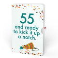 Fired Up for Your Birthday Dragon Pop-Up Card and 55th Kick It Up Sentiment Set