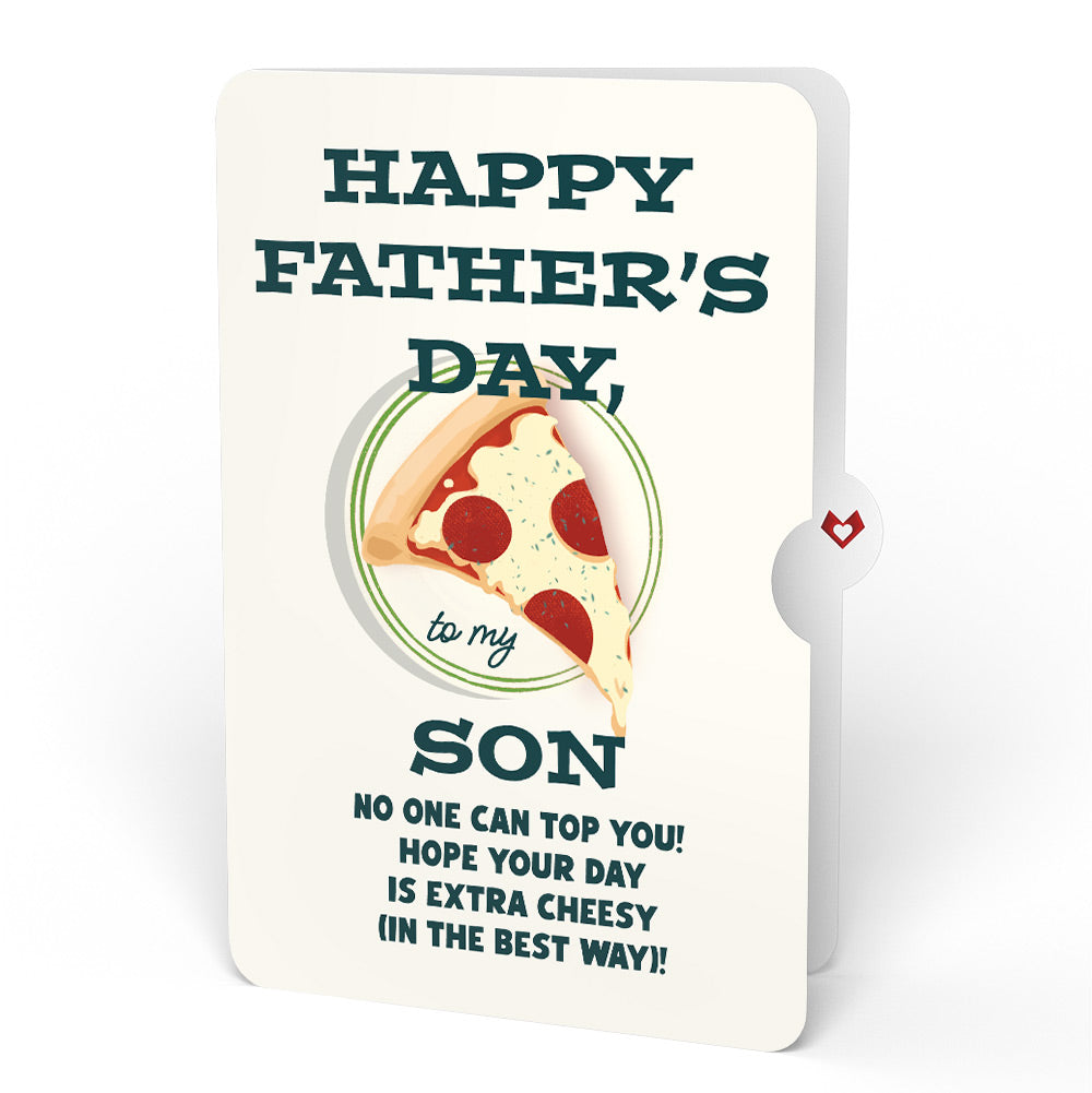 Pizza Love Father's Day Pop-Up Card and Sentiment Set for Son
