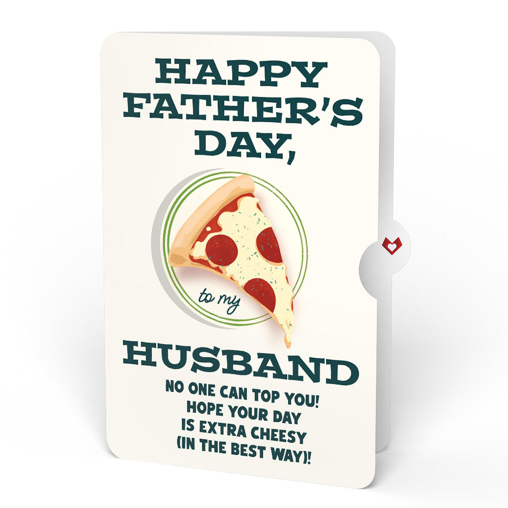 Pizza Love Father's Day Pop-Up Card and Sentiment Set for Husband