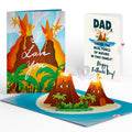 I Lava You Father's Day Light-Up Pop-Up Card and Sentiment Set for Dad